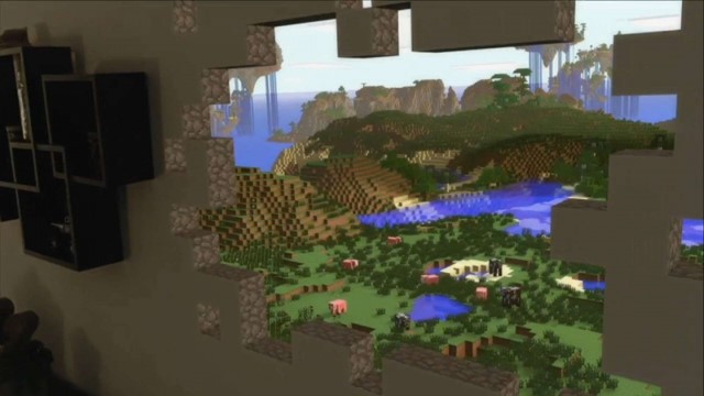 HoloLens용 Minecraft 개념 환경