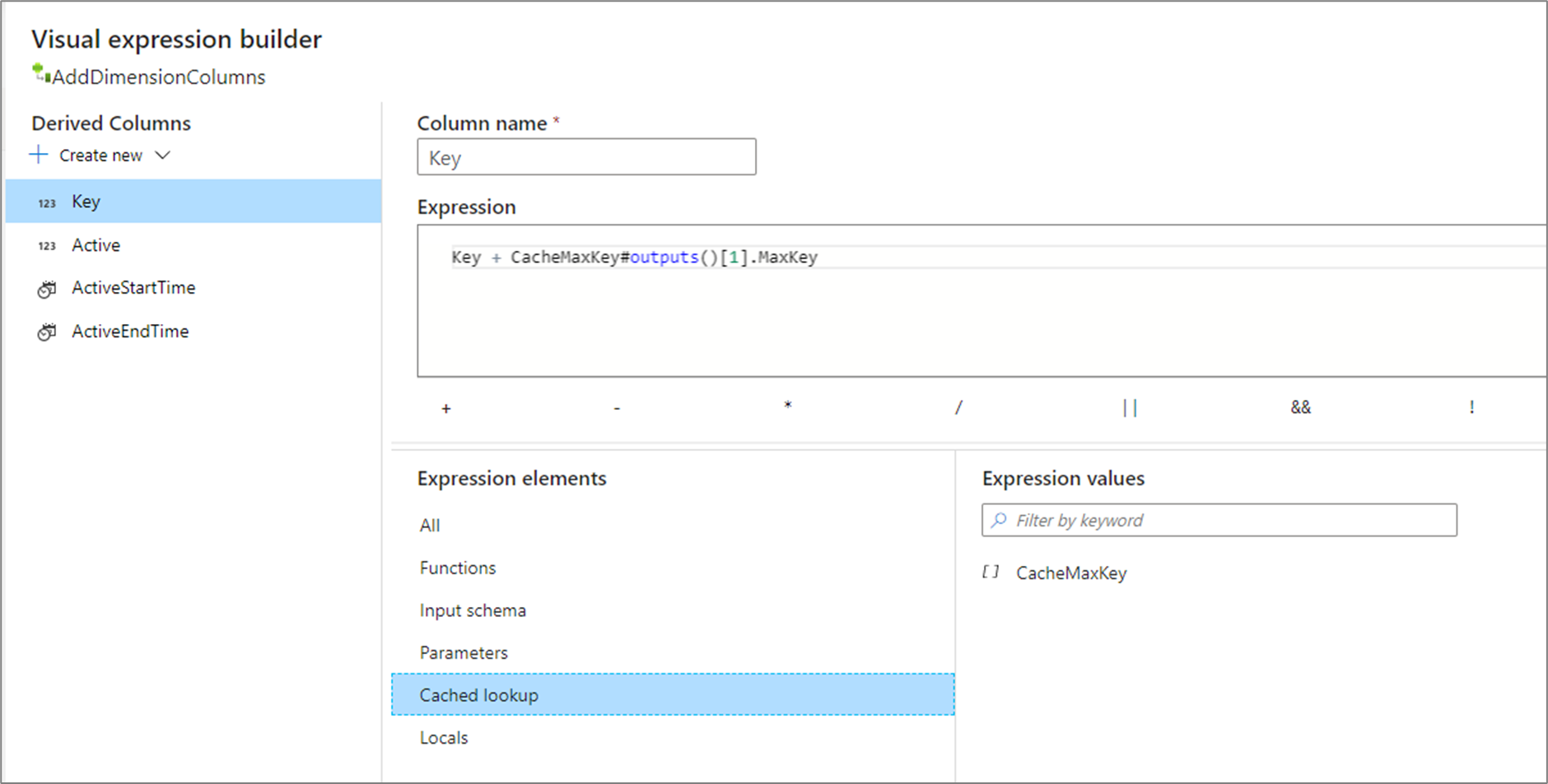 Cached lookup