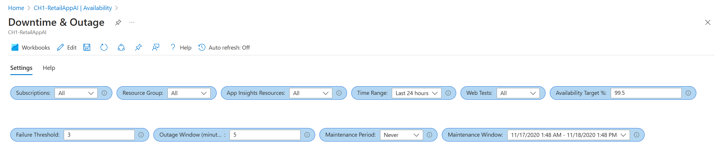  Zrzut ekranu przedstawiający parametry.