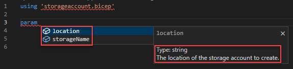 Zrzut ekranu przedstawiający monit o dostępne parametry.