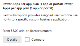 Plan Power Apps na aplikację.