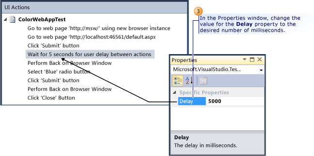 Delay added with 5 seconds