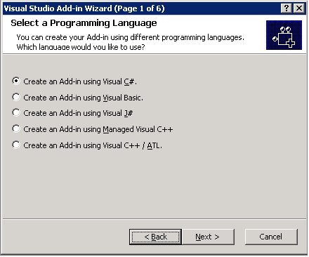 Kreator dodatek do programu Visual Studio