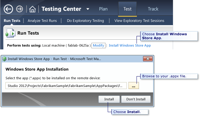 Sklep Windows instalowania aplikacji z MTM