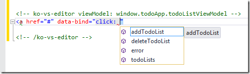 Nocaute Intellisense