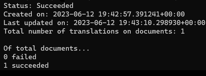 Captura de tela da saída do Python na janela do terminal. 