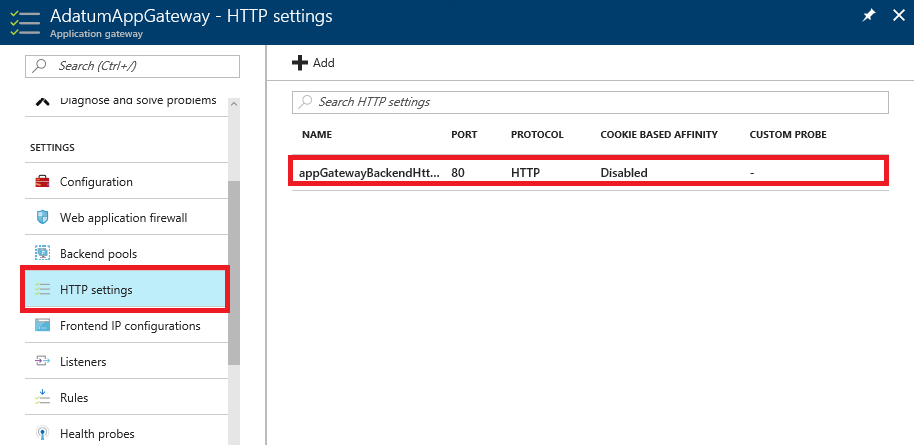 janela de configurações de https