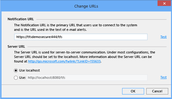 Especifique HTTPS, servidor e porta no endereço