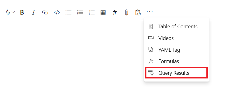 Captura de tela mostrando o menu de contexto expandido com a opção Resultados da Consulta destacada.