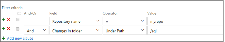 Filtragem de caminho para notificações