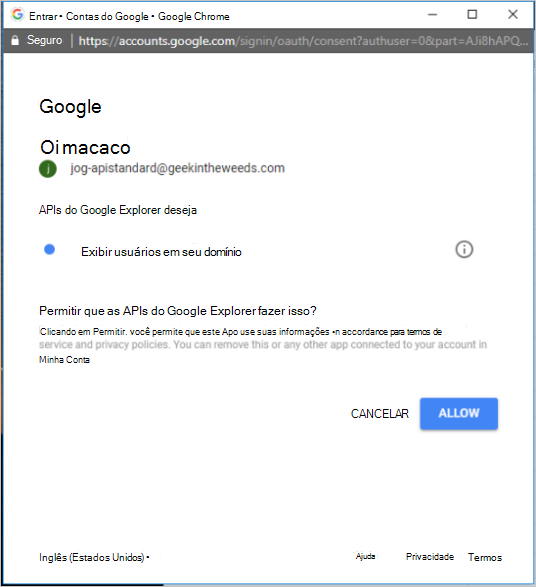 OAuth phishing google.