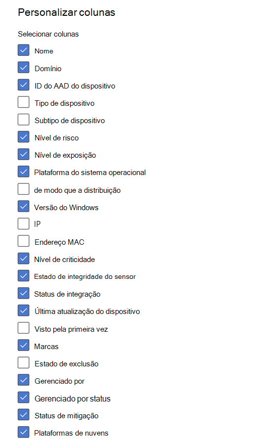 Imagem de computadores e colunas de dispositivos móveis