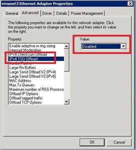 Problema do sensor VMware.