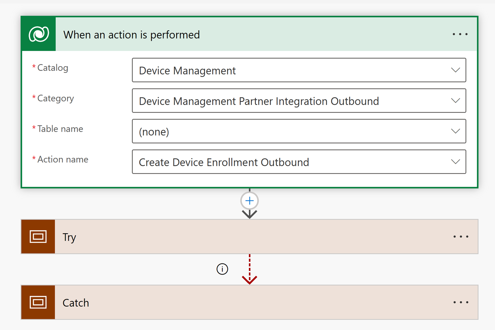 Captura de tela mostrando a filtragem de API personalizada.