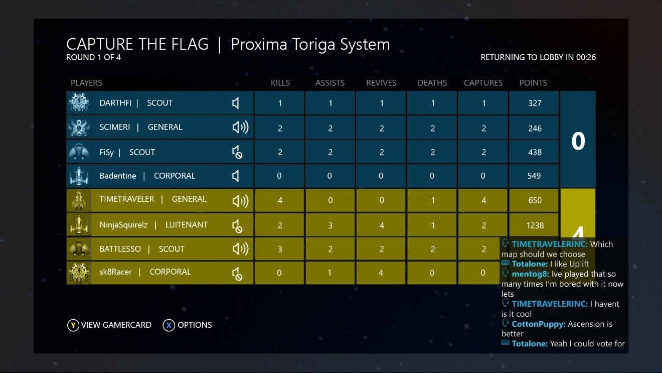 Capture the Flag - Game with Chat