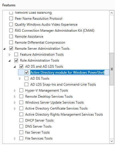 Imagem de recursos do PowerShell