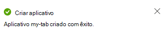 Registar aplicação no centro de administração do Microsoft Entra.