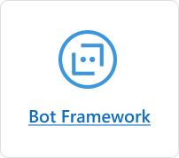 Captura de ecrã a mostrar o mosaico Bot Framework.