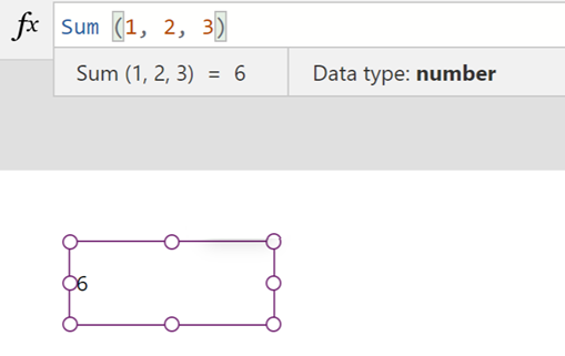 Como usar a fórmula completa Sum(1,2,3).