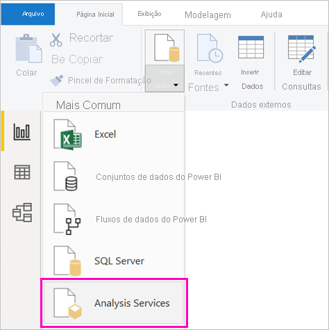 Select data source