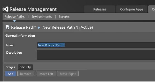 Create a release path