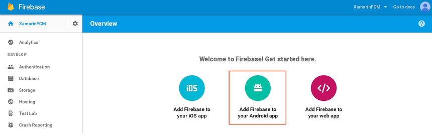 Adicione o Firebase ao seu aplicativo Android