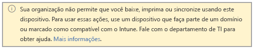 A experiência quando o acesso à Web é limitado