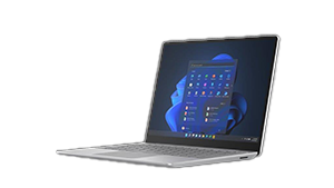 Captura de ecrã do Surface Laptop Go 2.