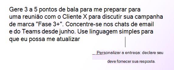 Diagrama mostrando a quarta etapa da criação de um prompt: adaptar a entrega.