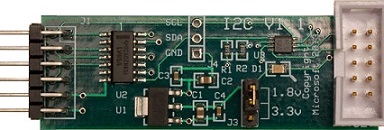 Adaptador i2c para luva.