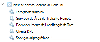 Executando processos no Gerenciador de Tarefas, versão 1607.