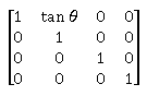 matriz de distorção