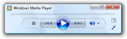 captura de tela dos botões do media player 