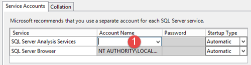 Instalação do SQL – Página de aterrissagem configuração do servidor