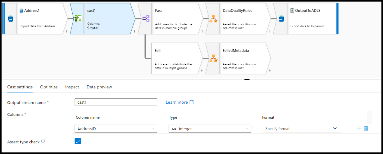 Configurações de transmissão