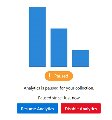 Colocar em Pausa ou Desativar o Analytics