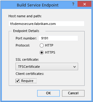 Verifique se os detalhes da configuração correspondem