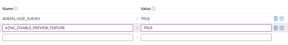 A captura de tela mostra a configuração de tags para impedir comentários no espaço de trabalho.