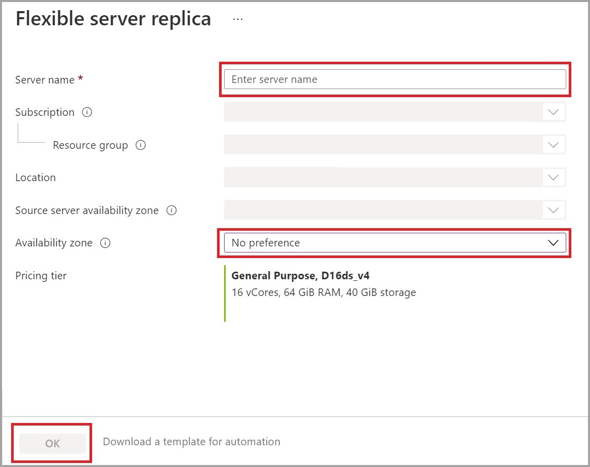 Captura de ecrã a mostrar a adição de um nome de réplica