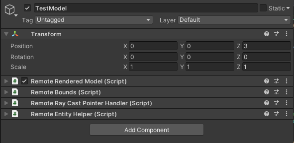 Modelo de Teste com scripts adicionais