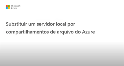 Screencast do vídeo substituindo servidores de arquivos locais - clique para reproduzir.