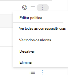 Desative a política.