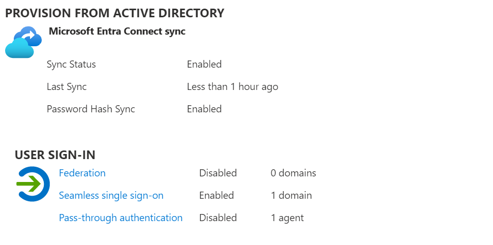 Reverificar as configurações atuais do usuário