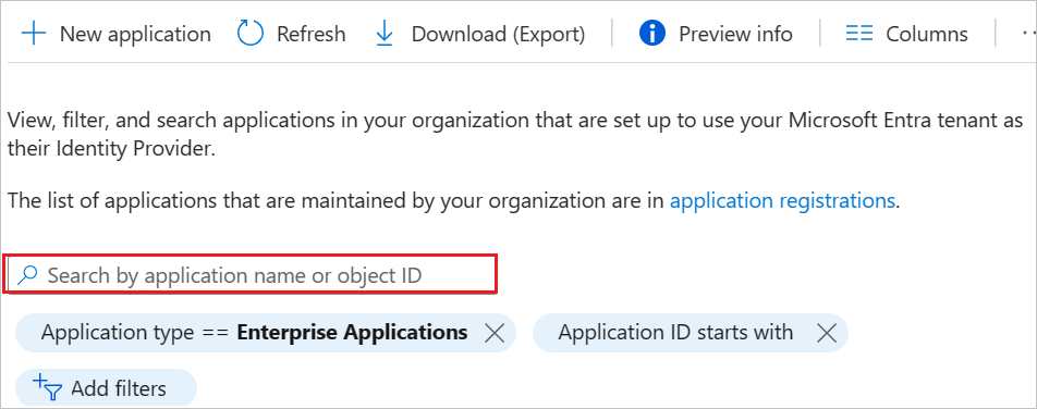 The Oracle Fusion ERP link in the Applications list