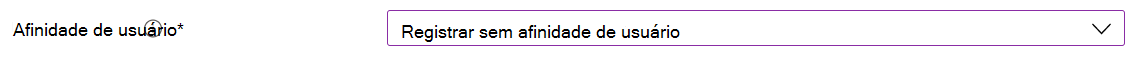 No centro de administração do Intune e no Microsoft Intune, inscreva dispositivos macOS através da inscrição direta. Selecione Inscrever sem afinidade de utilizador.