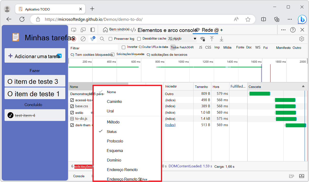 Adicionar uma coluna à tabela Pedidos