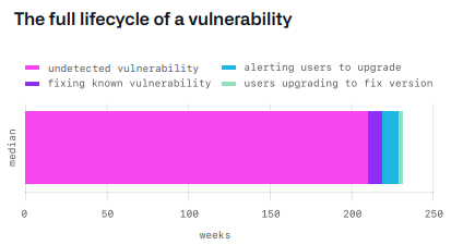 The State of the Octoverse 2020 - Ciclo de vida da vulnerabilidade