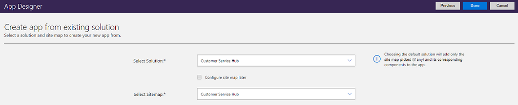 Utilizar uma solução existente para criar a página da aplicação.