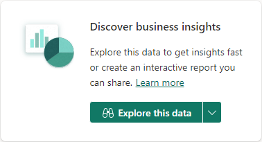 Captura de ecrã da visualização desta secção de dados na página de detalhes dos dados.