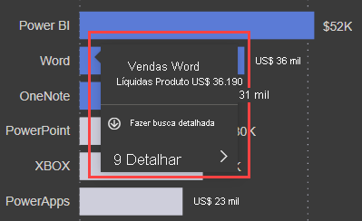 Captura de tela: uma dica de ferramenta visual moderna com o tema Inovar.